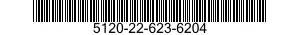 5120-22-623-6204 SCREWDRIVER AND SOCKET WRENCH COMBINATION 5120226236204 226236204