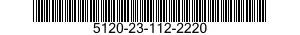 5120-23-112-2220 COMPRESSOR,PISTON RING 5120231122220 231122220