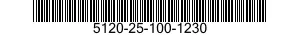 5120-25-100-1230 SCREWDRIVER,JEWELER'S,SWIVEL KNOB 5120251001230 251001230