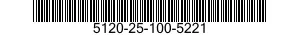 5120-25-100-5221 COMPRESSOR,PISTON RING 5120251005221 251005221
