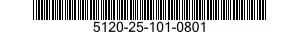 5120-25-101-0801 HANDLE,MALLET 5120251010801 251010801