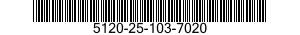 5120-25-103-7020 PLATE,CHAIN PULL 5120251037020 251037020