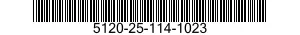 5120-25-114-1023 WRENCH SET,SOCKET HEAD SCREW SOCKET WRENCH ATTACHMENT 5120251141023 251141023