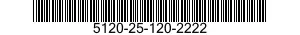 5120-25-120-2222 ADAPTER,TORQUE WRENCH 5120251202222 251202222