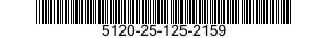 5120-25-125-2159 KEY SET,SOCKET HEAD SCREW 5120251252159 251252159