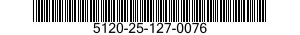 5120-25-127-0076 RATCHET HEAD,SOCKET WRENCH HANDLE 5120251270076 251270076