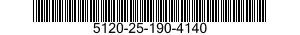 5120-25-190-4140 KEY,SOCKET HEAD SCREW 5120251904140 251904140