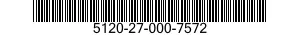5120-27-000-7572 WRENCH,BOX 5120270007572 270007572