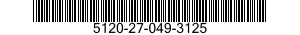5120-27-049-3125 WRENCH,OPEN END BOX 5120270493125 270493125