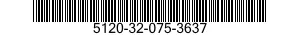 5120-32-075-3637 WRENCH,OPEN END AND SPANNER,COMBINATION 5120320753637 320753637