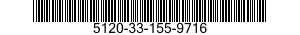 5120-33-155-9716 SCREWDRIVER,FLAT TIP 5120331559716 331559716