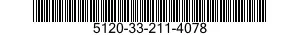 5120-33-211-4078 SCREWDRIVER,FLAT TIP 5120332114078 332114078