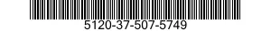 5120-37-507-5749 CROWFOOT ATTACHMENT,SOCKET WRENCH 5120375075749 375075749