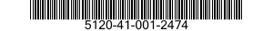 5120-41-001-2474 WRENCH,COMBINATION,SPECIAL PURPOSE 5120410012474 410012474