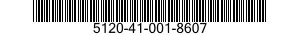 5120-41-001-8607 VISE,MACHINIST'S 5120410018607 410018607