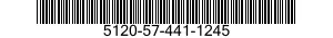 5120-57-441-1245 BAR,SOCKET WRENCH HANDLE 5120574411245 574411245
