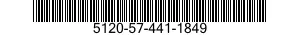 5120-57-441-1849 WRENCH,SPANNER 5120574411849 574411849