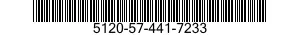 5120-57-441-7233 WRENCH,OPEN END 5120574417233 574417233