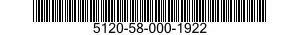 5120-58-000-1922 INSERTER,BEARING AND BUSHING 5120580001922 580001922