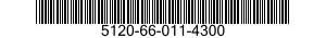 5120-66-011-4300 HANDLE,HAMMER 5120660114300 660114300