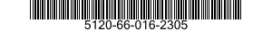 5120-66-016-2305 SOCKET,WRENCH,REFRIGERATION VALVE STEM 5120660162305 660162305