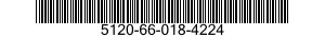 5120-66-018-4224 HANDLE,SOCKET WRENCH 5120660184224 660184224