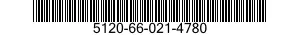 5120-66-021-4780 SCREWDRIVER,FLAT TIP 5120660214780 660214780