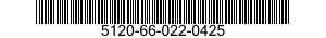 5120-66-022-0425 PUNCH,CENTER,AUTOMATIC 5120660220425 660220425