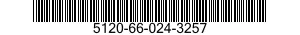 5120-66-024-3257 KEY,SOCKET HEAD SCREW 5120660243257 660243257