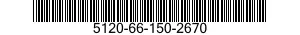 5120-66-150-2670 UNIVERSAL JOINT,SOCKET WRENCH ATTACHMENT 5120661502670 661502670