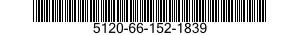 5120-66-152-1839 SCREWDRIVER ATTACHMENT,SOCKET WRENCH 5120661521839 661521839