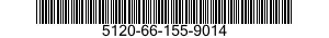 5120-66-155-9014 WRENCH,OPEN END 5120661559014 661559014