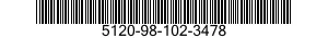 5120-98-102-3478 HANDLE,SOCKET WRENCH 5120981023478 981023478