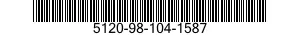 5120-98-104-1587 WRENCH,BOX AND OPEN END,COMBINATION 5120981041587 981041587