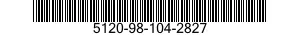 5120-98-104-2827 WRENCH,OPEN END BOX 5120981042827 981042827