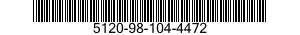 5120-98-104-4472 SCREWDRIVER,RATCHET 5120981044472 981044472