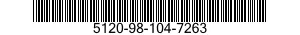 5120-98-104-7263  5120981047263 981047263