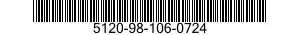 5120-98-106-0724  5120981060724 981060724