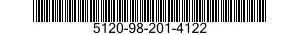 5120-98-201-4122 SCREWDRIVER,FLAT TIP 5120982014122 982014122