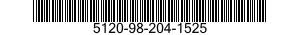 5120-98-204-1525 WRENCH,OPEN END 5120982041525 982041525