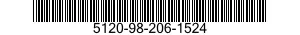5120-98-206-1524 WRENCH,BOX AND OPEN END,COMBINATION 5120982061524 982061524