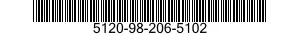5120-98-206-5102 SOCKET SET,SOCKET WRENCH 5120982065102 982065102