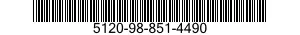5120-98-851-4490 HANDLE,BRUSH ROD 5120988514490 988514490
