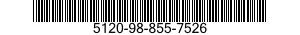 5120-98-855-7526 KEY,ADJUSTING SAFTY 5120988557526 988557526