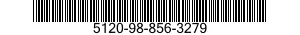 5120-98-856-3279 BLADE,SOCKET HEAD SCREW KEY 5120988563279 988563279