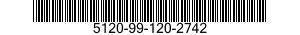 5120-99-120-2742 WRENCH,OPEN END BOX 5120991202742 991202742