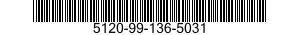 5120-99-136-5031 SCREWDRIVER ATTACHMENT,SOCKET WRENCH 5120991365031 991365031