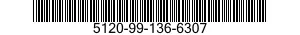 5120-99-136-6307 BAR,SOCKET WRENCH HANDLE 5120991366307 991366307