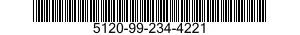 5120-99-234-4221 KEY,SOCKET HEAD SCREW 5120992344221 992344221