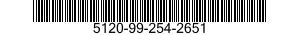 5120-99-254-2651 SCREWDRIVER,FLAT TIP 5120992542651 992542651